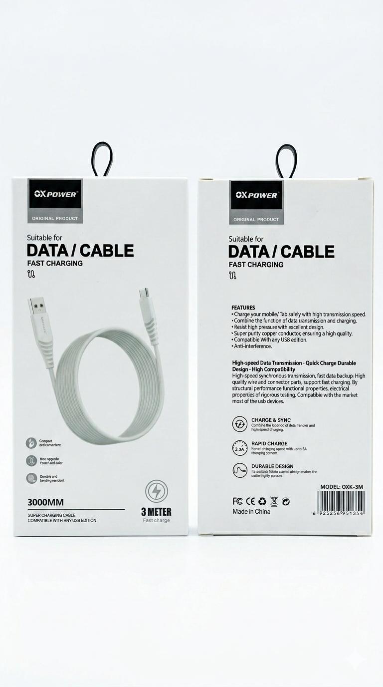 OXK2M USB-MICRO 300CM KABLO