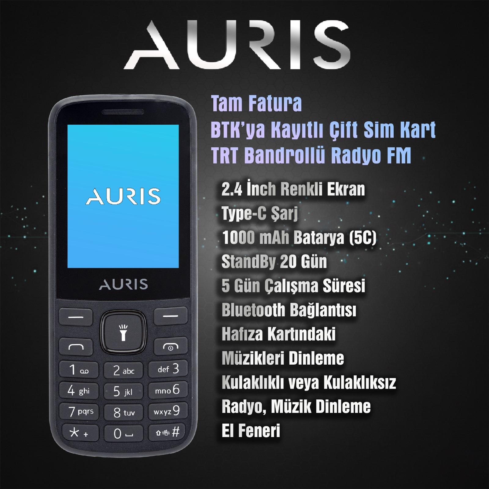 Auris Tuşlu Telefon