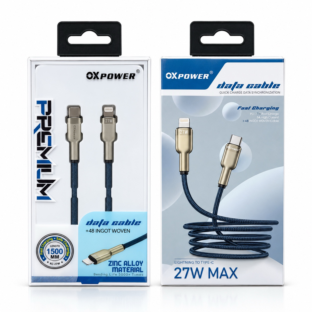 KC27 27W PREMIUM PD-LIGHTNING 150CM KABLO