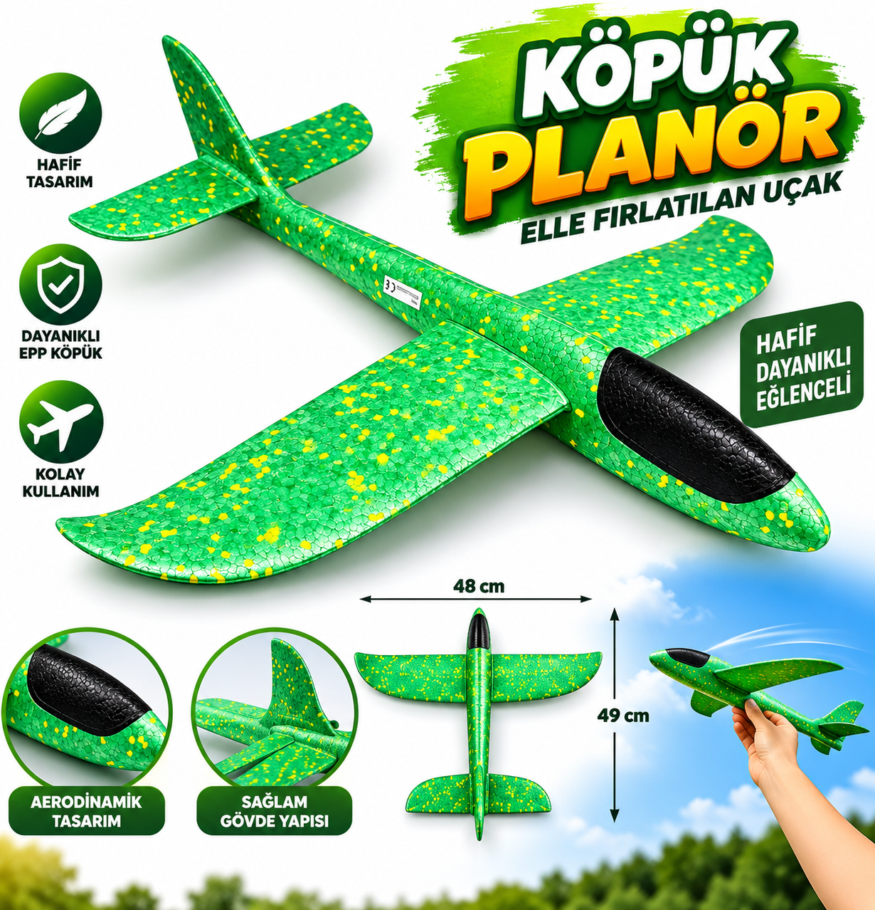 Köpük Planör Uçak