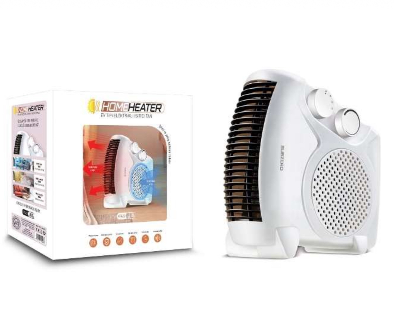 Ev Tipi Elektrikli Isıtıcı Fan