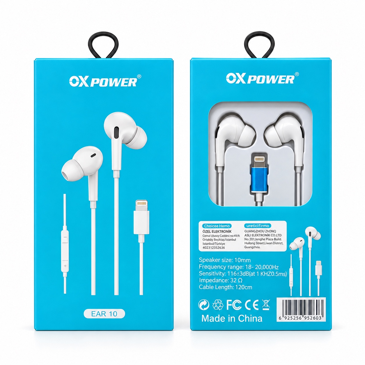 EAR10 IPH.PRO TİP LIGHTNING ÇIKIŞLI KULAKLIK
