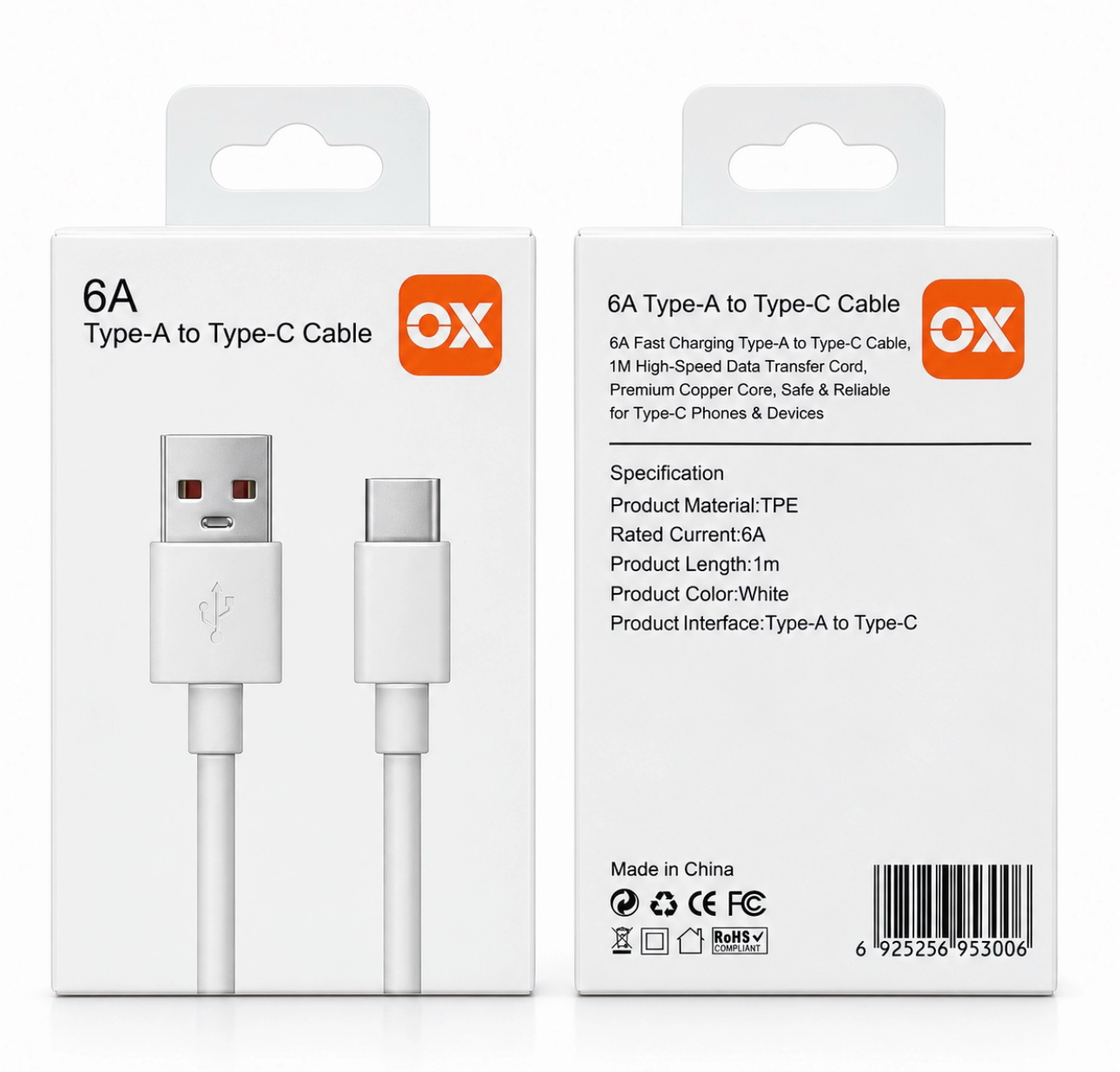 67W USB-TYPCE 6A KABLO
